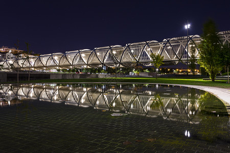 西班牙地貌汽车城市全景天空街道背景图片