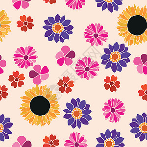 花层背景织物花卉组织背景图片