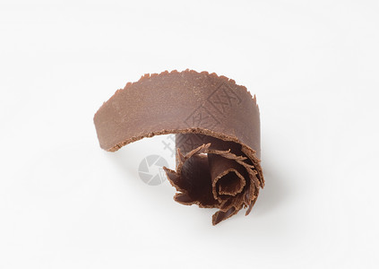 巧克力卷曲糖果甜点食物背景图片