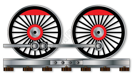 火车车轮火车轮对等旅行乘客机器艺术品运动轮子火车插图车辆货运插画