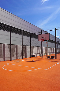 公共纵向户外运动(篮球法庭运动)乐趣高清图片素材