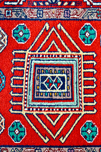 彩色羊毛手工制地毯特配工艺织物挂毯手工业材料装饰品编织几何学艺术小地毯背景图片
