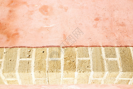 粉红色的旧砖建工混凝土水泥建筑指甲木头石头材料控制板框架木板建筑学背景图片