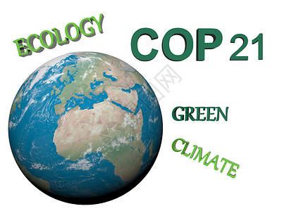 全球运维大会巴黎缔约方大会第二十一届会议     3d警察气候行星涡轮机生态资源涡轮风力全球力量背景