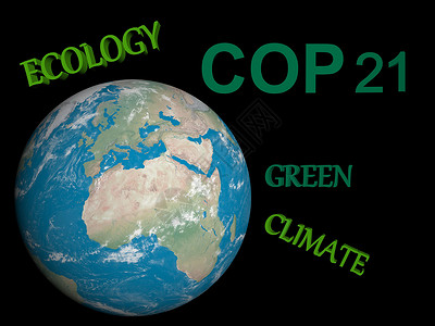 全球运维大会巴黎缔约方大会第二十一届会议     3d涡轮机风力生产全球资源警察行星绿色生态力量背景