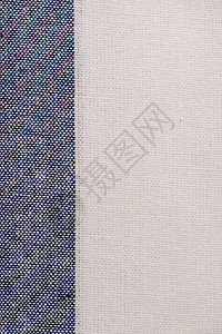 蓝质织物墙纸早餐装饰衣服白色材料桌布格子蓝色条纹背景图片