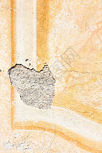 石膏边框素材板状边墙和纹理边框中的硬砖背景