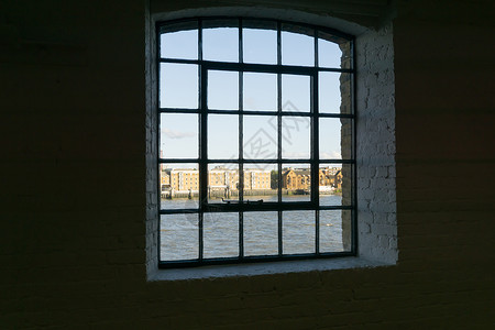伦敦大楼Wapping建筑码头大都会窗户旅游形象建筑学历史性交换背景图片