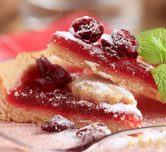 果酱地壳蛋糕盘子馅饼水果糕点食物覆盆子红色甜点背景图片