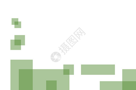 图示矩形插图卡片空白绿色木板白色长方形几何背景图片