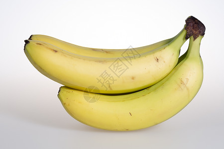 香蕉大区水果浆果宏观绿色黄色食物背景图片