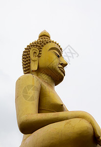 沈阳金廊泰王国的佛像上帝艺术天空崇拜宗教拉廊精神佛教徒日落文化背景