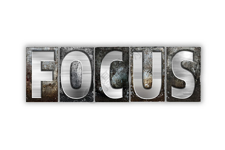 Focus 单独金属彩压型背景图片