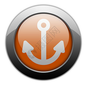 图标 按钮 立方图海洋贴纸纽扣插图标识徽标航行指示牌港口锚点背景图片