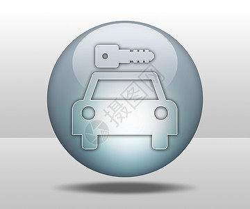 图标 按钮 立方图汽车租赁代理人文字锁定插图徽标贴纸钥匙安全车辆机动性背景图片