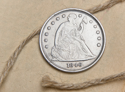 美国的旧银元高清图片