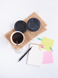 笔纸 拿掉咖啡杯娱乐职场文档日记工作咖啡墙纸记事本闲暇办公室背景图片
