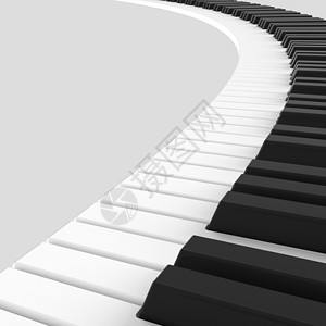 黑白钢琴键盘钥匙艺术彩虹乐器合成器娱乐插图白色伽马音乐背景图片