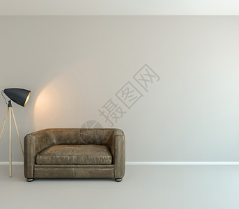 壁画背景沙发嘲笑地面广告房间空白小样插图背景图片
