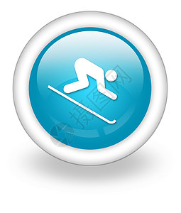 图标 按钮 平方图下山滑雪山坡爬坡锦标赛纽扣插图下坡竞赛运动文字高山背景图片