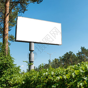 有空的空间的空白的广告牌木板控制板账单路标帆布海报商业天空框架促销晋升高清图片素材