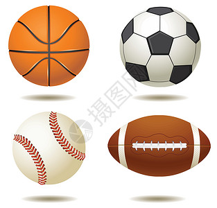 运动球足球活动标签卡片棒球游戏艺术乐趣插图爱好背景图片