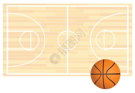 篮球场背景背景图片