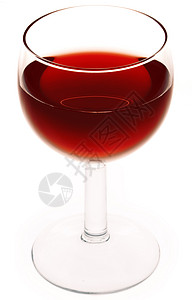 红酒杯派对食物庆典玻璃红色饮料高脚杯酒厂白色水晶背景图片