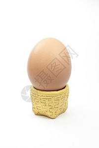 蛋白色棕色蛋黄食物阴影背景图片