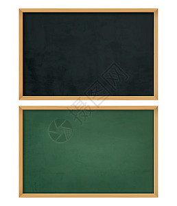 老黑板带木框的空黑板设计图片
