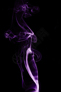 龙摄影小径印象运动淡紫色卷发紫色漩涡熏香烟雾背景图片