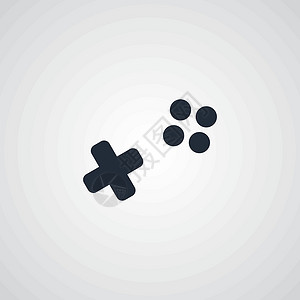 游戏控制台平板图标导航界面商业互联网插图网站黑色按钮背景图片