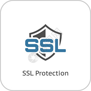 保护公司机密SSL 保护图标 平面设计密码插座网站隐私数据服务秘密网络防御机密插画