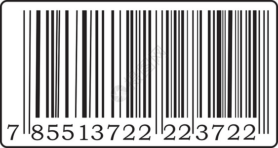 阐明条码标签市场白色产品店铺插图价格工业包装代码剪贴画设计图片