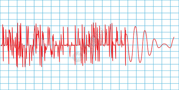 地震曲线背景图片