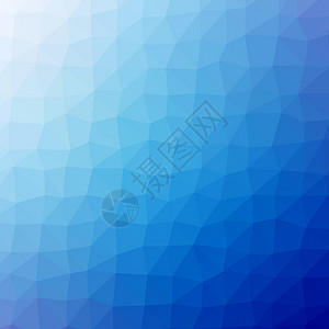 三角形多边形图案白色插图墙纸蓝色马赛克艺术背景图片