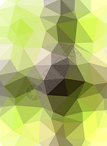 三角花纹水晶插图三角形墙纸黑色马赛克创造力钻石多边形绿色背景图片