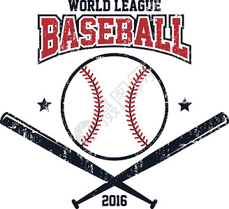 棒球联盟他们蝙蝠横幅徽章冠军品牌比赛星星锦标赛娱乐玩家背景图片