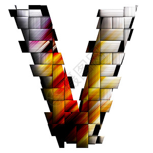 编织万花筒中的字母表艺术图标剪贴画艺术品插图火焰背景图片