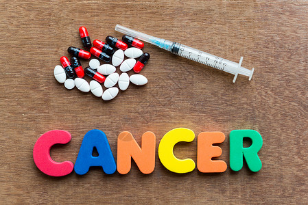 结肠癌癌症医疗医学化疗意识活版复兴复古乳腺癌癌细胞打字稿背景
