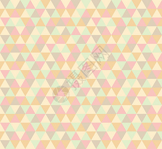 抽象几何三角形图案背景黄色绿色钻石粉色插图马赛克墙纸背景图片