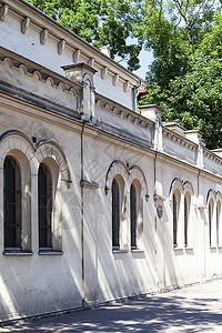 波兰犹太人区的Tempel犹太教堂高清图片