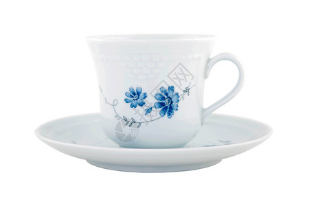 空茶杯孤立的白杯阴影餐具咖啡白色早餐用品陶瓷玻璃茶杯商品背景