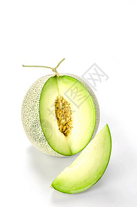 白色的绿瓜热带绿色蔬菜水果饮食食物西瓜背景图片
