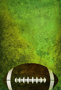 配有球的美式背景图草皮梦幻场地游戏比赛足球背景图片