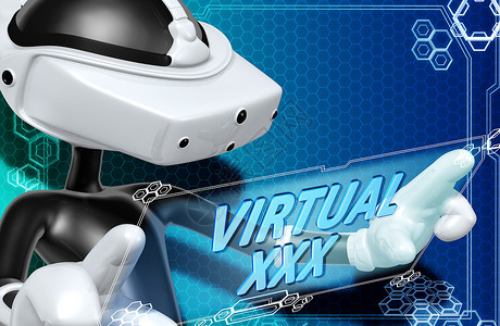 虚拟现实 VR XX游戏互联网眼镜模拟器创新先生耳机头盔模拟电脑背景图片