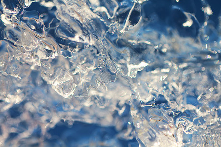 冰雪宏观背景茶点冰川蓝色冷藏太阳晴天玻璃季节液体天气背景图片