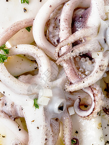 生锈的麦地西南烧烤鱿鱼食物乌贼美食海鲜起动机背景图片