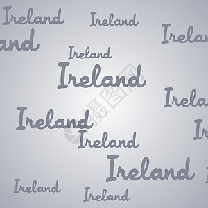 爱尔兰艺术背景灰色插图阴影背景图片