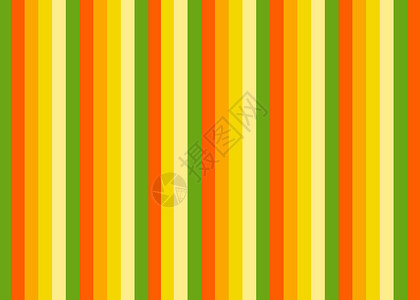 复古条纹背景墙纸绿色线条插图橙子黄色艺术背景图片